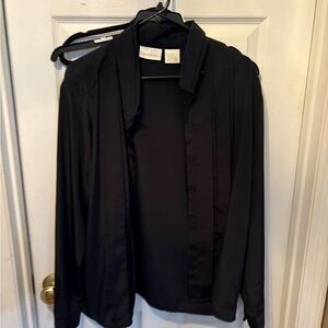 Elegant Black Women's Blouse
